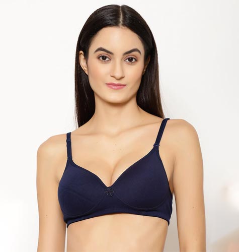 Pack of 2 Non-Wired Lightly Padded Push-Up Bra